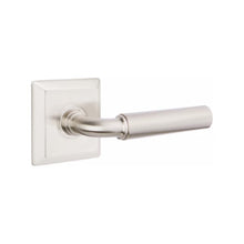 Load image into Gallery viewer, MANNING (MNG) PRIVACY (BED/BATH) LEVER WITH 2-3/8" BACKSET AND 1/4" ROUND FACEPLATE AND STRIKEPLATE