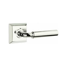 Load image into Gallery viewer, MANNING (MNG) PRIVACY (BED/BATH) LEVER WITH 2-3/8" BACKSET AND 1/4" ROUND FACEPLATE AND STRIKEPLATE