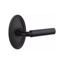 Load image into Gallery viewer, MANNING (MNG) PRIVACY (BED/BATH) LEVER WITH 2-3/8" BACKSET AND 1/4" ROUND FACEPLATE AND STRIKEPLATE