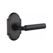 Load image into Gallery viewer, MANNING (MNG) PRIVACY (BED/BATH) LEVER WITH 2-3/8" BACKSET AND 1/4" ROUND FACEPLATE AND STRIKEPLATE