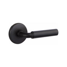 Load image into Gallery viewer, MANNING (MNG) PRIVACY (BED/BATH) LEVER WITH 2-3/8" BACKSET AND 1/4" ROUND FACEPLATE AND STRIKEPLATE