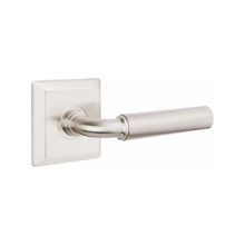 Load image into Gallery viewer, MANNING (MNG) PASSAGE (HALL/CLOSET) LEVER WITH 2-3/8" BACKSET AND 1/4" ROUND FACEPLATE AND STRIKEPLATE
