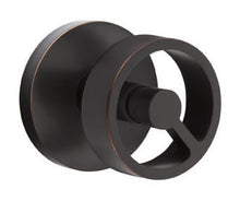 Load image into Gallery viewer, SPOKE (SPK) PRIVACY (BED/BATH) KNOB WITH 2-3/8" BACKSET AND 1/4" ROUND FACEPLATE AND STRIKEPLATE