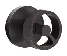 Load image into Gallery viewer, SPOKE (SPK) PASSAGE (HALL/CLOSET) KNOB WITH 2-3/8" BACKSET AND 1/4" ROUND FACEPLATE AND STRIKEPLATE