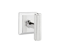 Load image into Gallery viewer, THE ACE KNURLED (ACEKN) PASSAGE (HALL/CLOSET) KNOB WITH 2-3/8" BACKSET AND 1/4" ROUND FACEPLATE AND STRIKEPLATE