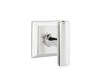 Load image into Gallery viewer, THE ACE (ACE) PRIVACY (BED/BATH) KNOB WITH 2-3/8" BACKSET AND 1/4" ROUND FACEPLATE AND STRIKEPLATE