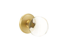 Load image into Gallery viewer, BRISTOL GLASS (BL) DUMMY (PAIR) KNOB WITH TRADITIONAL ROSETTE