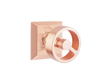 Load image into Gallery viewer, SPOKE (SPK) PASSAGE (HALL/CLOSET) KNOB WITH 2-3/8" BACKSET AND 1/4" ROUND FACEPLATE AND STRIKEPLATE