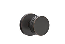 Load image into Gallery viewer, BERN (BN) PASSAGE (HALL/CLOSET) KNOB WITH 2-3/8" BACKSET AND 1/4" ROUND FACEPLATE AND STRIKEPLATE