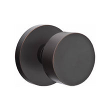 Load image into Gallery viewer, ROUND (ROU) PRIVACY (BED/BATH) KNOB WITH 2-3/8" BACKSET AND 1/4" ROUND FACEPLATE AND STRIKEPLATE
