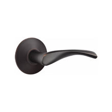 Load image into Gallery viewer, TRITON (TRT) PASSAGE (HALL/CLOSET) LEVER WITH 2-3/8" BACKSET AND 1/4" ROUND FACEPLATE AND STRIKEPLATE