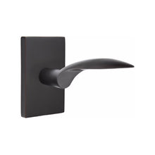 Load image into Gallery viewer, MERCURY (MC) PRIVACY (BED/BATH) LEVER WITH 2-3/8" BACKSET AND 1/4" ROUND FACEPLATE AND STRIKEPLATE