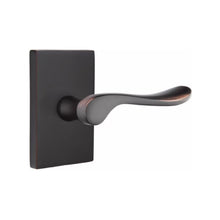 Load image into Gallery viewer, LUZERN (LU) PASSAGE (HALL/CLOSET) LEVER WITH 2-3/8" BACKSET AND 1/4" ROUND FACEPLATE AND STRIKEPLATE