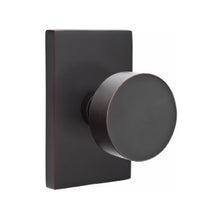 Load image into Gallery viewer, ROUND (ROU) PASSAGE (HALL/CLOSET) KNOB WITH 2-3/8" BACKSET AND 1/4" ROUND FACEPLATE AND STRIKEPLATE