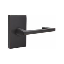 Load image into Gallery viewer, ARGOS (AG) PASSAGE (HALL/CLOSET) LEVER WITH 2-3/8" BACKSET AND 1/4" ROUND FACEPLATE AND STRIKEPLATE