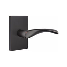 Load image into Gallery viewer, TRITON (TRT) PASSAGE (HALL/CLOSET) LEVER WITH 2-3/8" BACKSET AND 1/4" ROUND FACEPLATE AND STRIKEPLATE