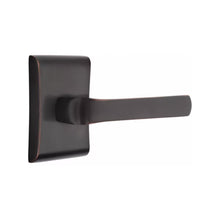 Load image into Gallery viewer, SPENCER (SPN) PRIVACY (BED/BATH) LEVER WITH 2-3/8" BACKSET AND 1/4" ROUND FACEPLATE AND STRIKEPLATE