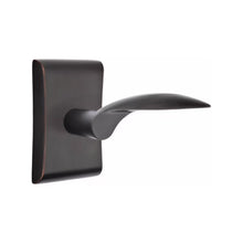 Load image into Gallery viewer, MERCURY (MC) PASSAGE (HALL/CLOSET) LEVER WITH 2-3/8" BACKSET AND 1/4" ROUND FACEPLATE AND STRIKEPLATE