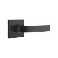 Load image into Gallery viewer, BRESLIN (BRL) PRIVACY (BED/BATH) LEVER WITH 2-3/8" BACKSET AND 1/4" ROUND FACEPLATE AND STRIKEPLATE