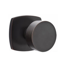Load image into Gallery viewer, ROUND (ROU) PRIVACY (BED/BATH) KNOB WITH 2-3/8" BACKSET AND 1/4" ROUND FACEPLATE AND STRIKEPLATE