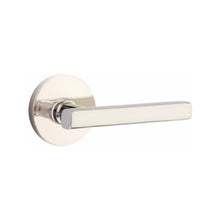 Load image into Gallery viewer, FREESTONE (FRL) PASSAGE (HALL/CLOSET) LEVER WITH 2-3/8" BACKSET AND 1/4" ROUND FACEPLATE AND STRIKEPLATE
