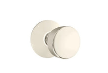 Load image into Gallery viewer, LAURENT (LAU) PRIVACY (BED/BATH) KNOB WITH 2-3/8" BACKSET AND 1/4" ROUND FACEPLATE AND STRIKEPLATE