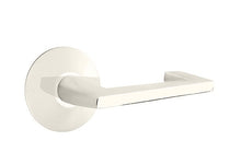 Load image into Gallery viewer, ARGOS (AG) PASSAGE (HALL/CLOSET) LEVER WITH 2-3/8" BACKSET AND 1/4" ROUND FACEPLATE AND STRIKEPLATE