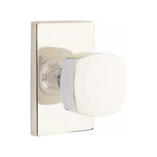 Load image into Gallery viewer, FREESTONE (FRK) PRIVACY (BED/BATH) KNOB WITH 2-3/8" BACKSET AND 1/4" ROUND FACEPLATE AND STRIKEPLATE