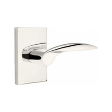 Load image into Gallery viewer, MERCURY (MC) PRIVACY (BED/BATH) LEVER WITH 2-3/8" BACKSET AND 1/4" ROUND FACEPLATE AND STRIKEPLATE
