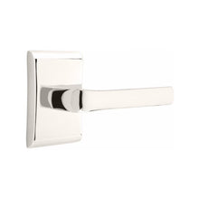 Load image into Gallery viewer, SPENCER (SPN) PASSAGE (HALL/CLOSET) LEVER WITH 2-3/8" BACKSET AND 1/4" ROUND FACEPLATE AND STRIKEPLATE