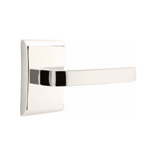 Load image into Gallery viewer, BRESLIN (BRL) PRIVACY (BED/BATH) LEVER WITH 2-3/8" BACKSET AND 1/4" ROUND FACEPLATE AND STRIKEPLATE