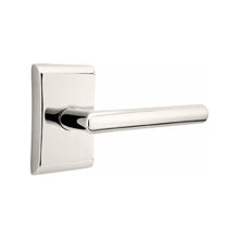 Load image into Gallery viewer, STUTTGART (STU) PRIVACY (BED/BATH) LEVER WITH 2-3/8" BACKSET AND 1/4" ROUND FACEPLATE AND STRIKEPLATE