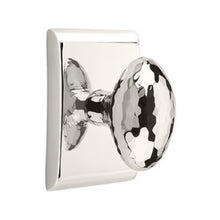 Load image into Gallery viewer, HAMMERED EGG (HE) PRIVACY (BED/BATH) KNOB WITH 2-3/8" BACKSET AND 1/4" ROUND FACEPLATE AND STRIKEPLATE