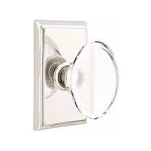 Load image into Gallery viewer, HAMPTON GLASS (HT) DUMMY (PAIR) KNOB WITH TRADITIONAL ROSETTE