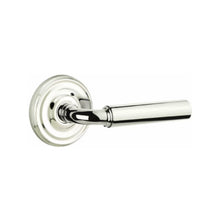 Load image into Gallery viewer, MANNING (MNG) PASSAGE (HALL/CLOSET) LEVER WITH 2-3/8" BACKSET AND 1/4" ROUND FACEPLATE AND STRIKEPLATE