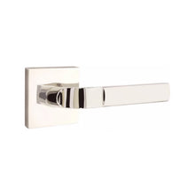 Load image into Gallery viewer, ASTON (AST) PRIVACY (BED/BATH) LEVER WITH 2-3/8" BACKSET AND 1/4" ROUND FACEPLATE AND STRIKEPLATE