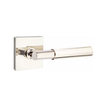 Load image into Gallery viewer, MYLES (MYL) PRIVACY (BED/BATH) LEVER WITH 2-3/8" BACKSET AND 1/4" ROUND FACEPLATE AND STRIKEPLATE