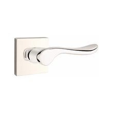 Load image into Gallery viewer, LUZERN (LU) PASSAGE (HALL/CLOSET) LEVER WITH 2-3/8" BACKSET AND 1/4" ROUND FACEPLATE AND STRIKEPLATE
