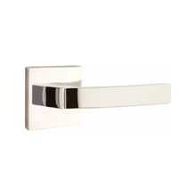 Load image into Gallery viewer, BRESLIN (BRL) PRIVACY (BED/BATH) LEVER WITH 2-3/8" BACKSET AND 1/4" ROUND FACEPLATE AND STRIKEPLATE