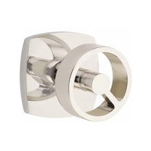 Load image into Gallery viewer, SPOKE (SPK) PRIVACY (BED/BATH) KNOB WITH 2-3/8" BACKSET AND 1/4" ROUND FACEPLATE AND STRIKEPLATE