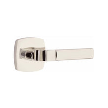 Load image into Gallery viewer, ASTON (AST) PRIVACY (BED/BATH) LEVER WITH 2-3/8" BACKSET AND 1/4" ROUND FACEPLATE AND STRIKEPLATE