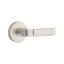 Load image into Gallery viewer, ASTON (AST) PASSAGE (HALL/CLOSET) LEVER WITH 2-3/8" BACKSET AND 1/4" ROUND FACEPLATE AND STRIKEPLATE