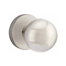 Load image into Gallery viewer, ORB (OR) PRIVACY (BED/BATH) KNOB WITH 2-3/8" BACKSET AND 1/4" ROUND FACEPLATE AND STRIKEPLATE