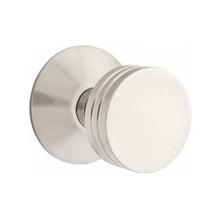 Load image into Gallery viewer, BERN (BN) PRIVACY (BED/BATH) KNOB WITH 2-3/8" BACKSET AND 1/4" ROUND FACEPLATE AND STRIKEPLATE