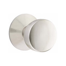 Load image into Gallery viewer, LAURENT (LAU) PRIVACY (BED/BATH) KNOB WITH 2-3/8" BACKSET AND 1/4" ROUND FACEPLATE AND STRIKEPLATE
