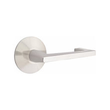 Load image into Gallery viewer, ARGOS (AG) PASSAGE (HALL/CLOSET) LEVER WITH 2-3/8" BACKSET AND 1/4" ROUND FACEPLATE AND STRIKEPLATE