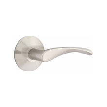 Load image into Gallery viewer, TRITON (TRT) PASSAGE (HALL/CLOSET) LEVER WITH 2-3/8" BACKSET AND 1/4" ROUND FACEPLATE AND STRIKEPLATE