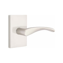 Load image into Gallery viewer, TRITON (TRT) PRIVACY (BED/BATH) LEVER WITH 2-3/8" BACKSET AND 1/4" ROUND FACEPLATE AND STRIKEPLATE