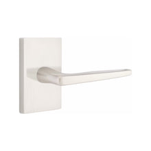 Load image into Gallery viewer, HERMES (HER) PRIVACY (BED/BATH) LEVER WITH 2-3/8" BACKSET AND 1/4" ROUND FACEPLATE AND STRIKEPLATE