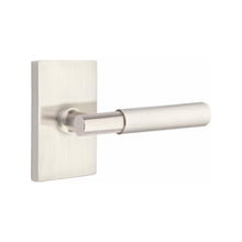 Load image into Gallery viewer, MYLES (MYL) PASSAGE (HALL/CLOSET) LEVER WITH 2-3/8" BACKSET AND 1/4" ROUND FACEPLATE AND STRIKEPLATE